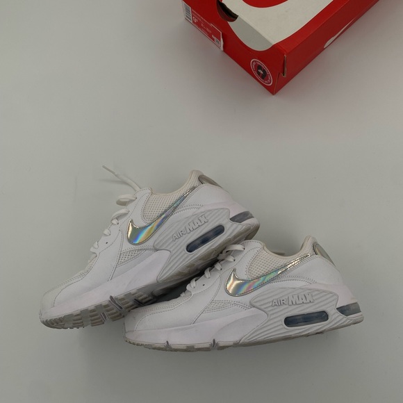 NIKE AIR MAX EXCEE WHITE IRIDESCENT - Picture 6 of 9